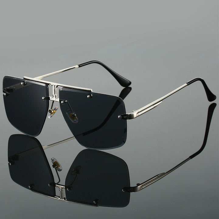 Dalton Rimless Square Sunglasses