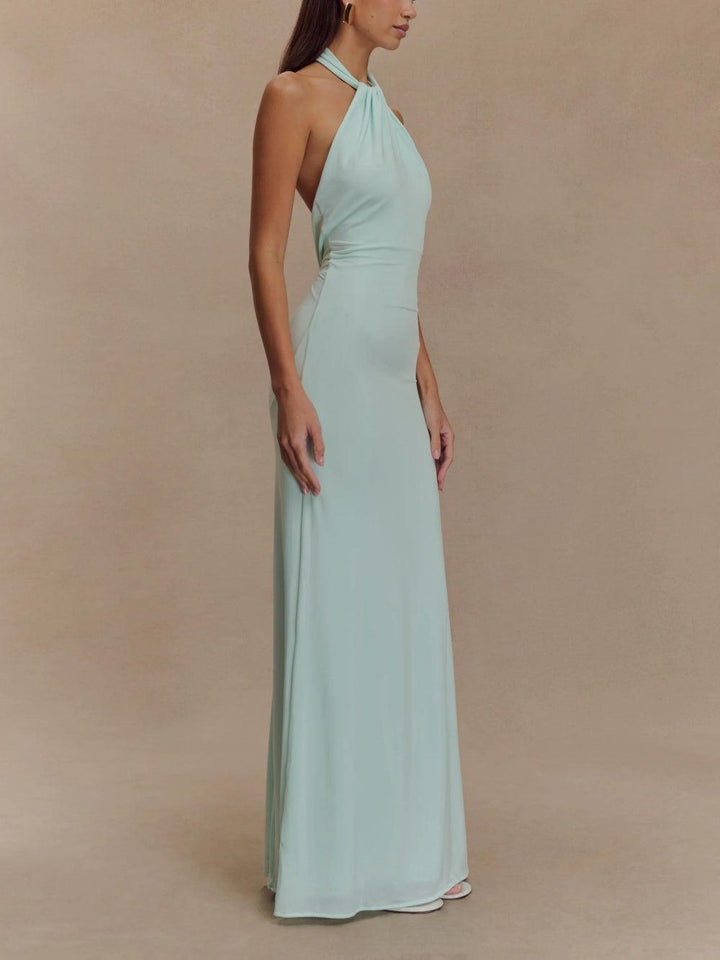 Solana Halter Maxi Dress