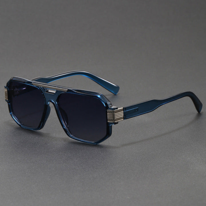 Ashford Square-Frame Acetate Sunglasses