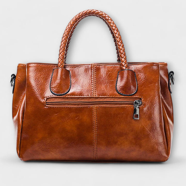 Marcella Braided Handle Handbag