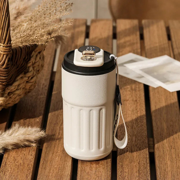 Thermo Smart Temperature Display Insulated Stainless Steel Water Bottle