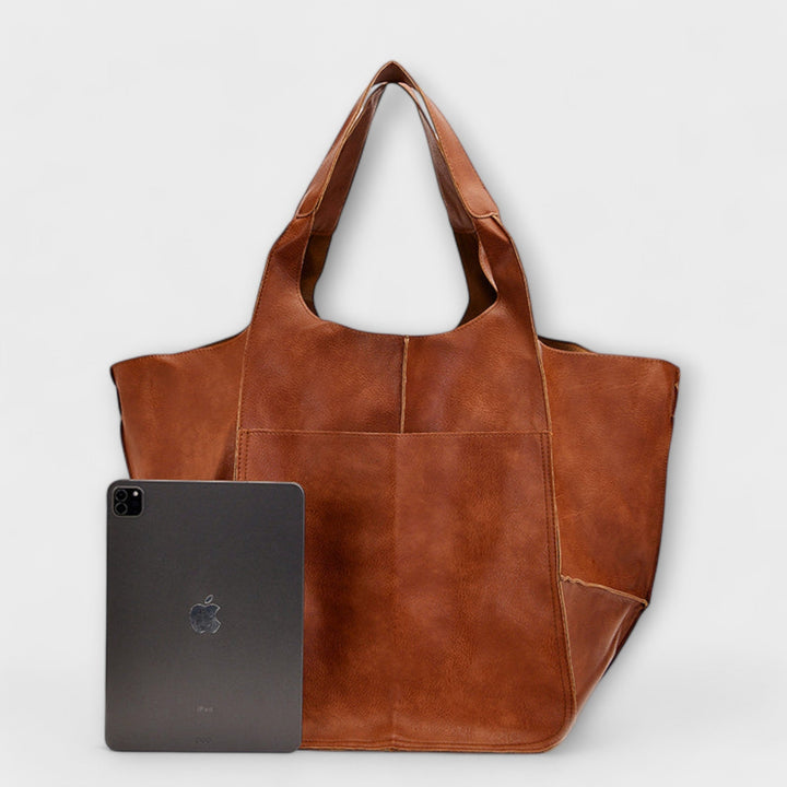 Maren Spacious Canvas Tote Bag