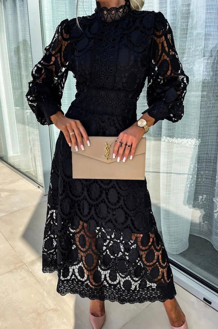 Bellaire Lace Midi Dress