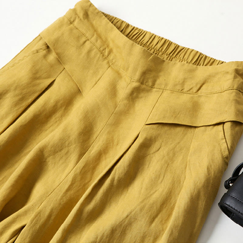 Bellamy High-Waist Wide-Leg Relaxed Pants