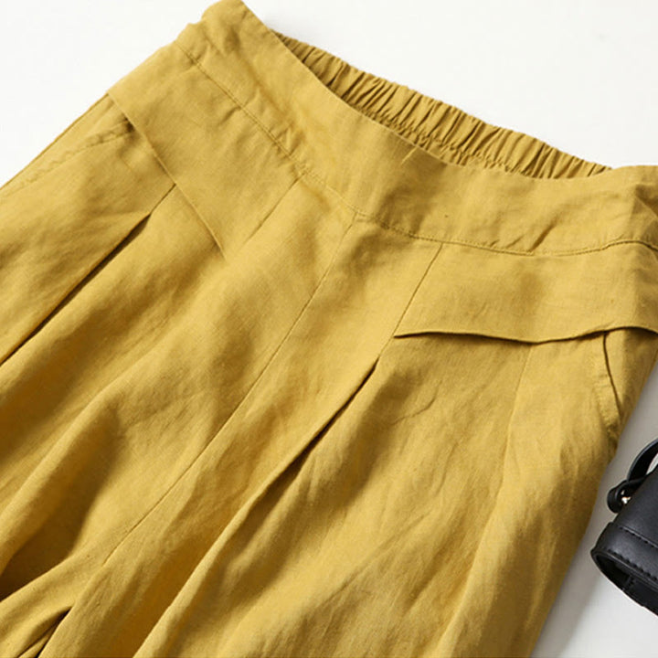 Bellamy High-Waist Wide-Leg Relaxed Pants