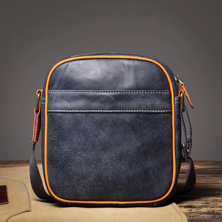 Hudson Genuine Leather Crossbody Bag