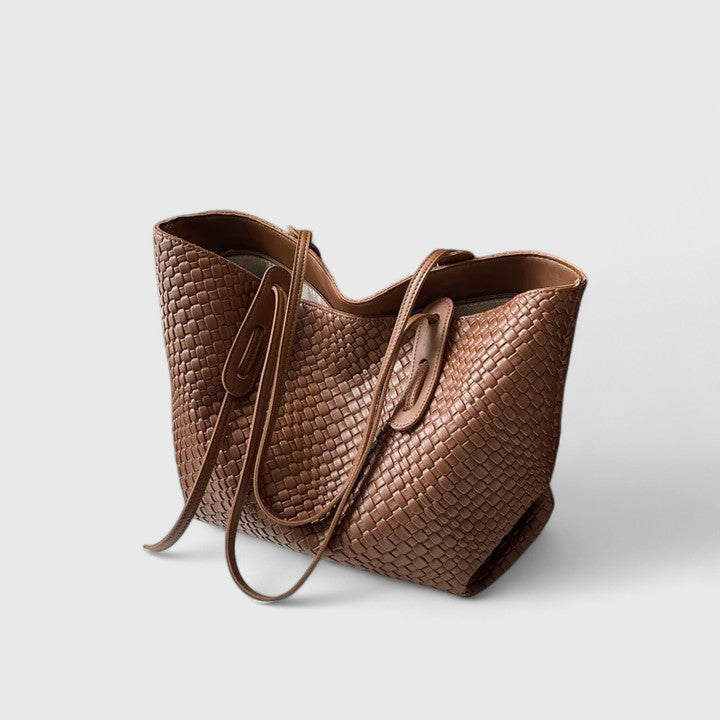 Astrid Woven Tote Bag