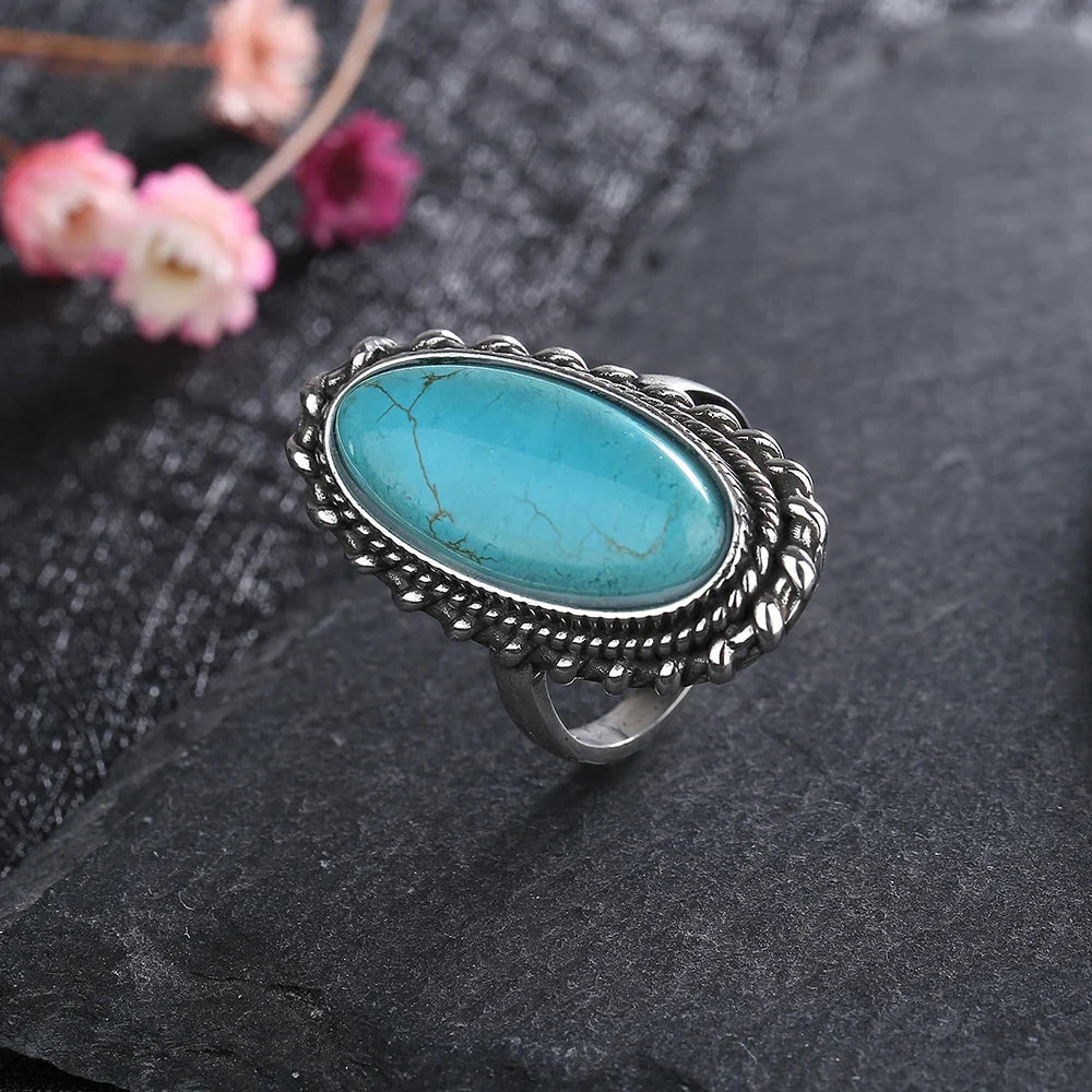 Azura Turquoise Stone Ring