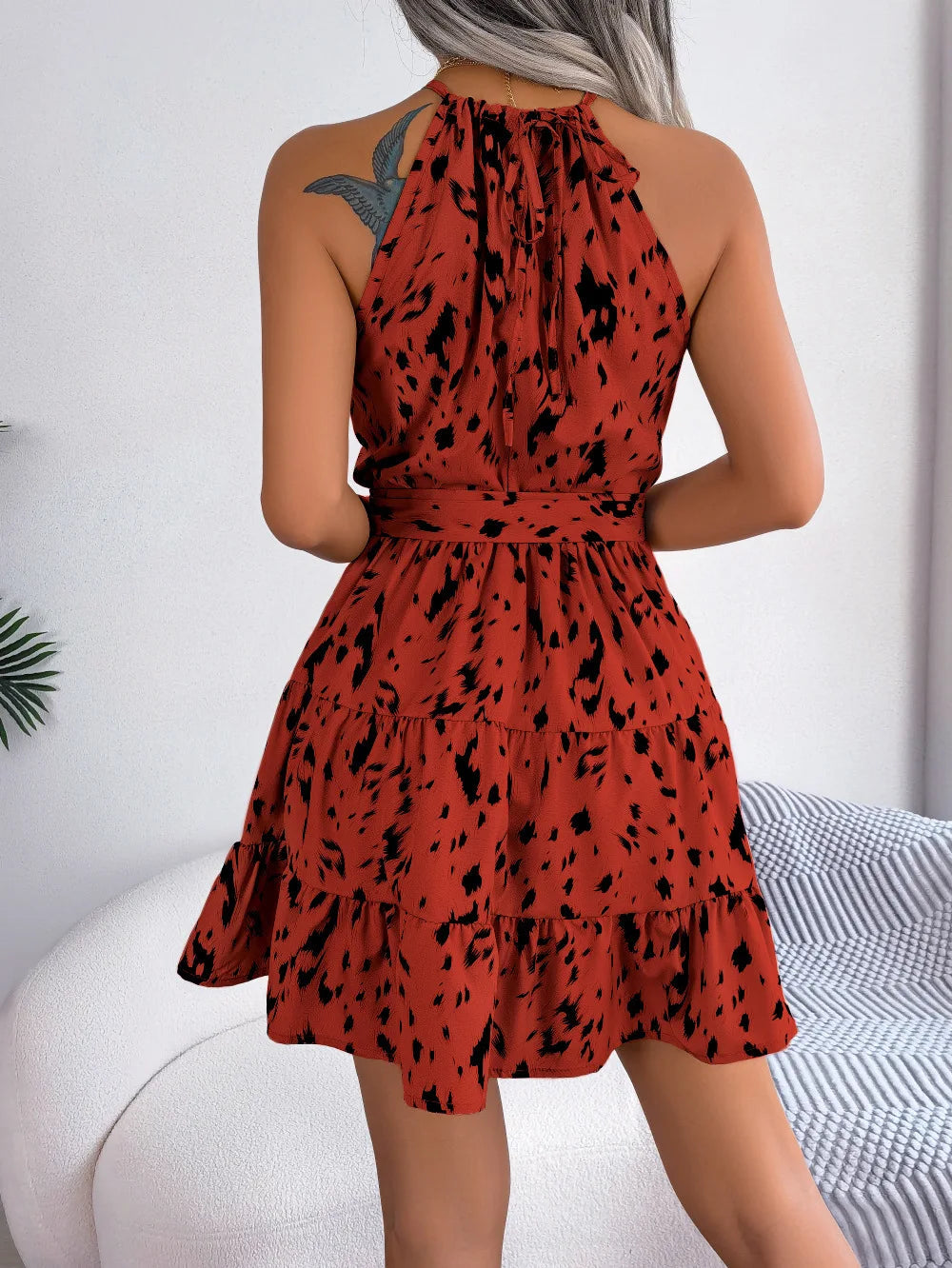 Sorento Halter Mini Dress