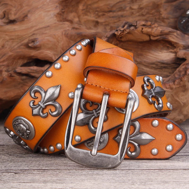 Ridgeway Top-Grain Leather Western Belt