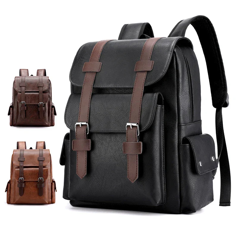 Harlow Leather Vintage Backpack
