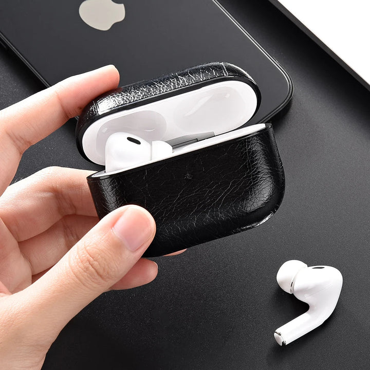 Halden Faux Leather AirPods Case