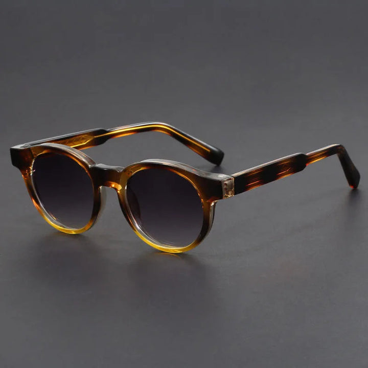 Hudson Retro Round UV Protection Sunglasses