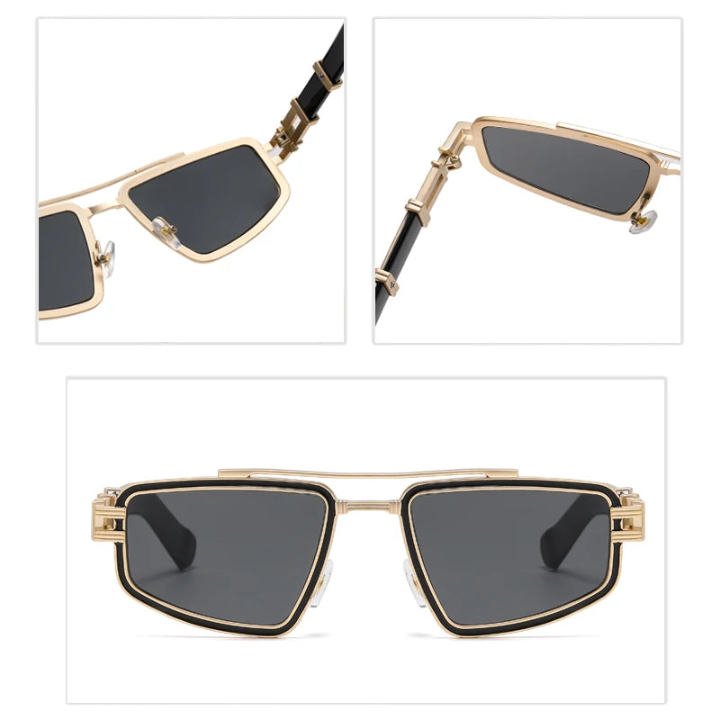 Torino Geometric UV Protection Sunglasses