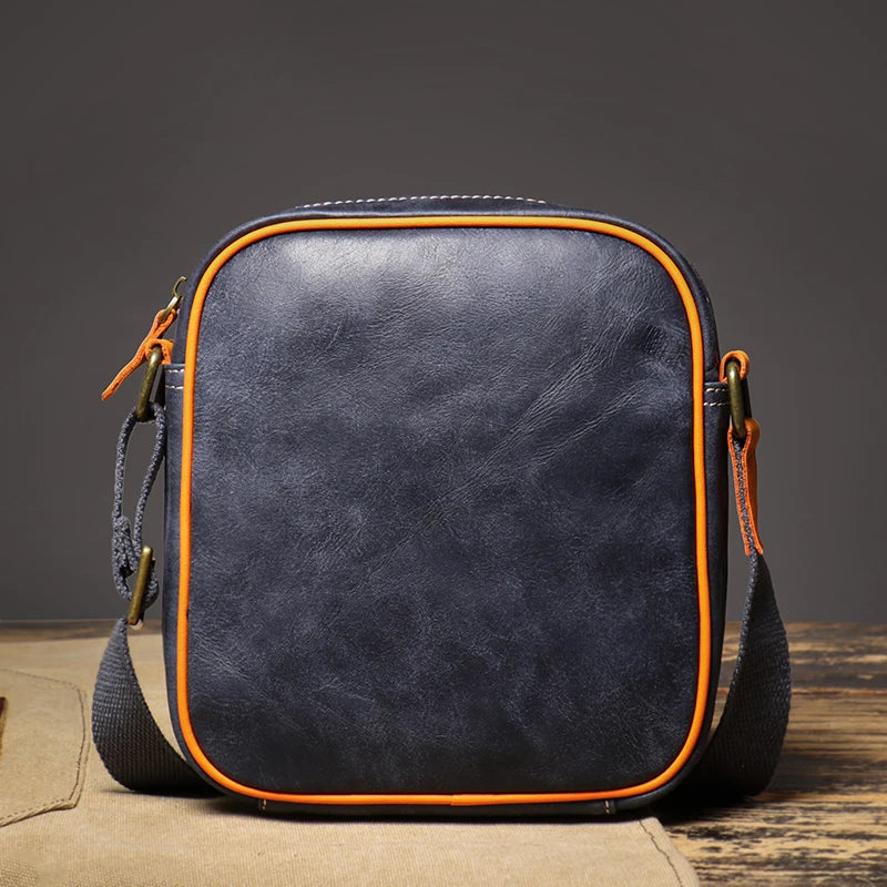 Hudson Genuine Leather Crossbody Bag