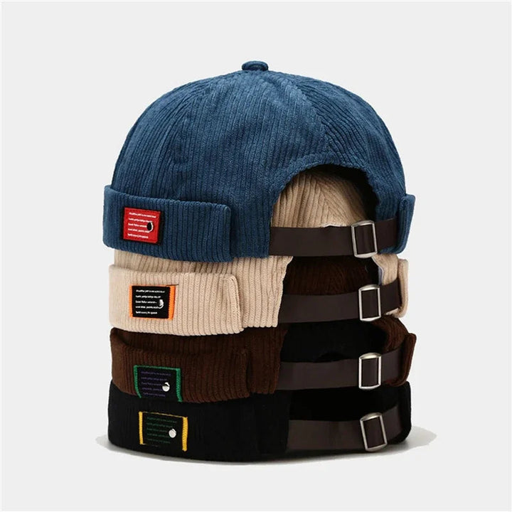 Ridley Corduroy Brimless Cap