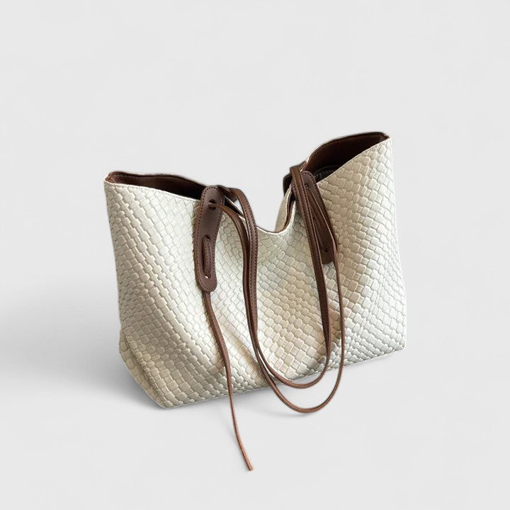 Astrid Woven Tote Bag