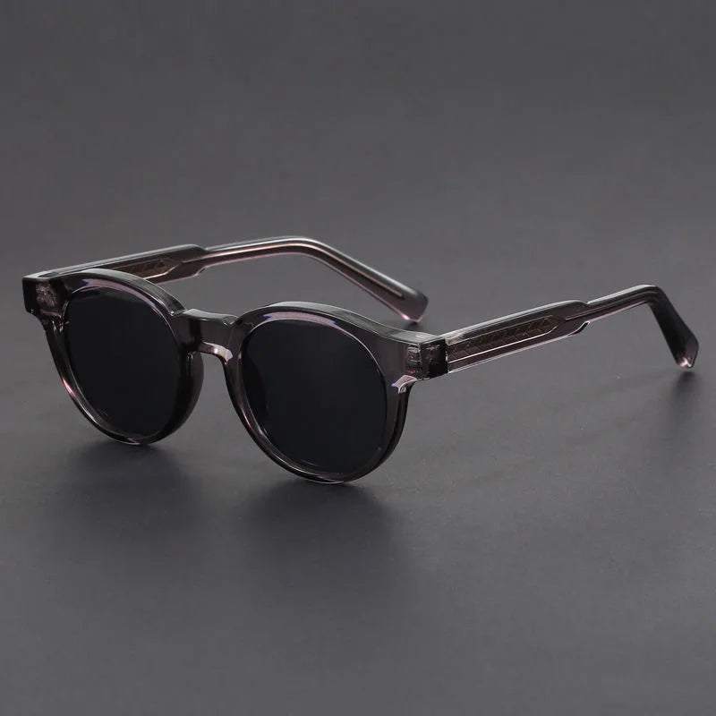 Hudson Retro Round UV Protection Sunglasses