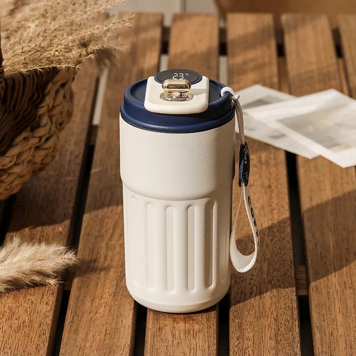 Thermo Smart Temperature Display Insulated Stainless Steel Water Bottle