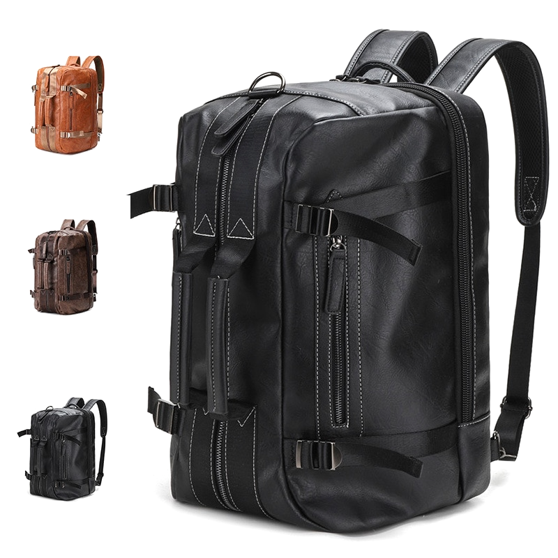 Ridley Leather 3-in-1 Convertible Backpack