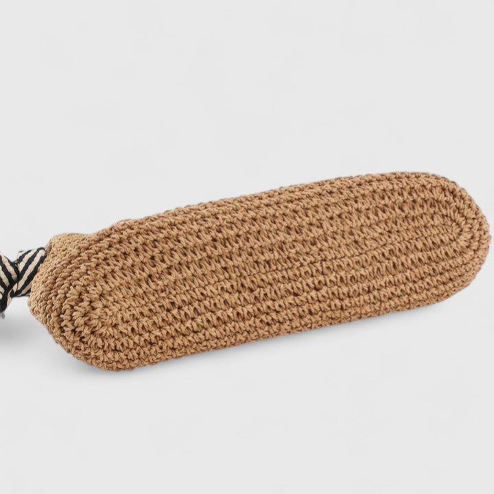 Solana Braided Straw Shoulder Bag