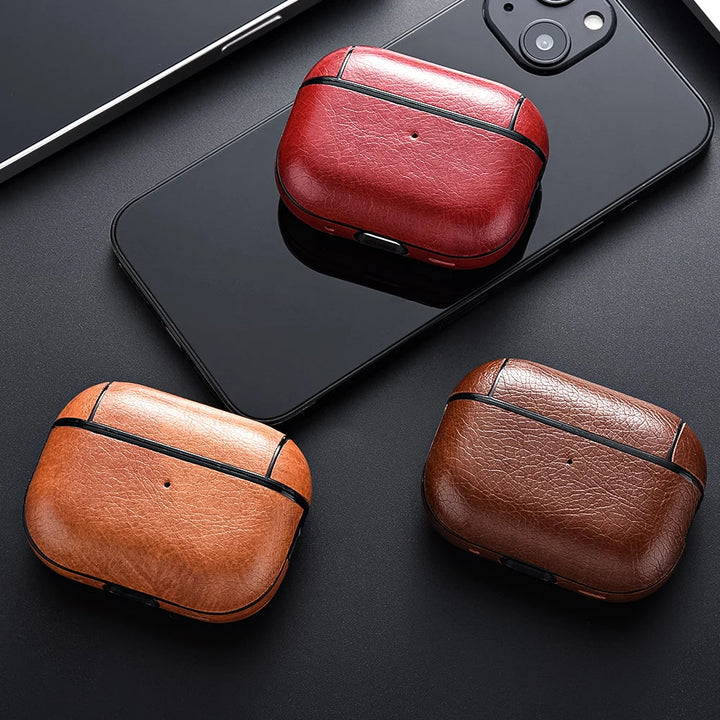 Halden Faux Leather AirPods Case