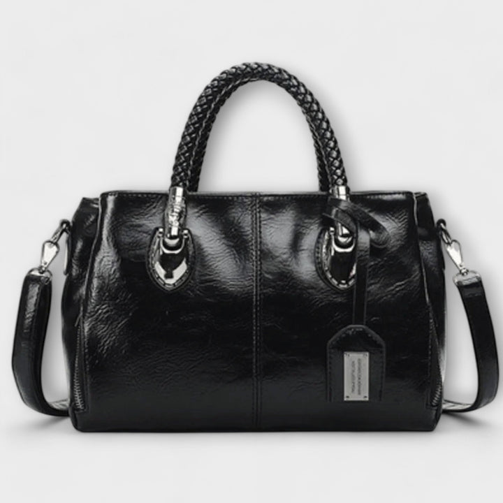 Marcella Braided Handle Handbag