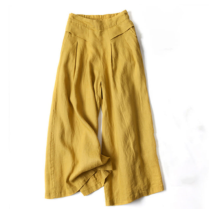 Bellamy High-Waist Wide-Leg Relaxed Pants