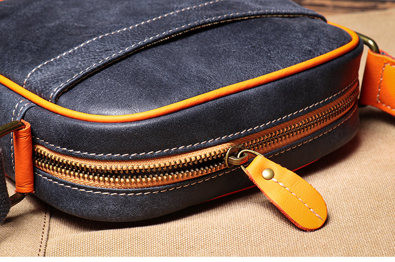 Hudson Genuine Leather Crossbody Bag