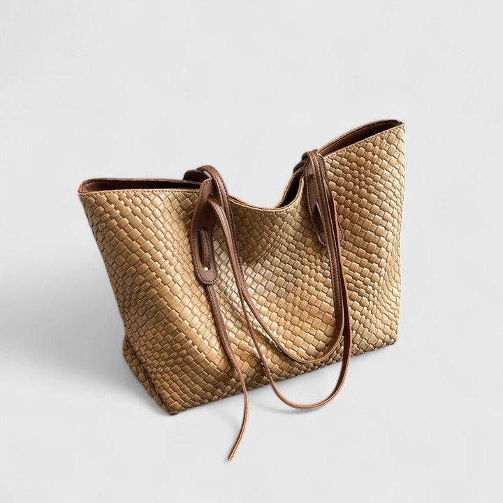 Astrid Woven Tote Bag