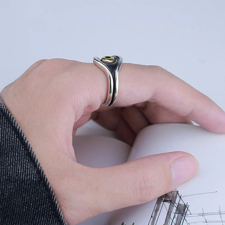Mystique Adjustable Copper All-Seeing Eye Ring