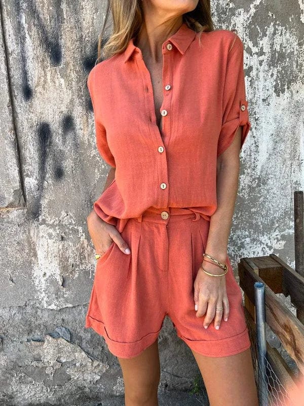Coris Lightweight Shorts and Top Set