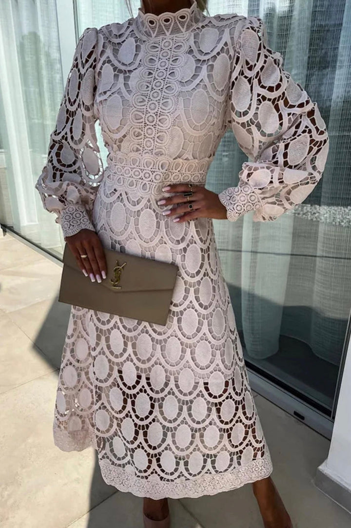Bellaire Lace Midi Dress