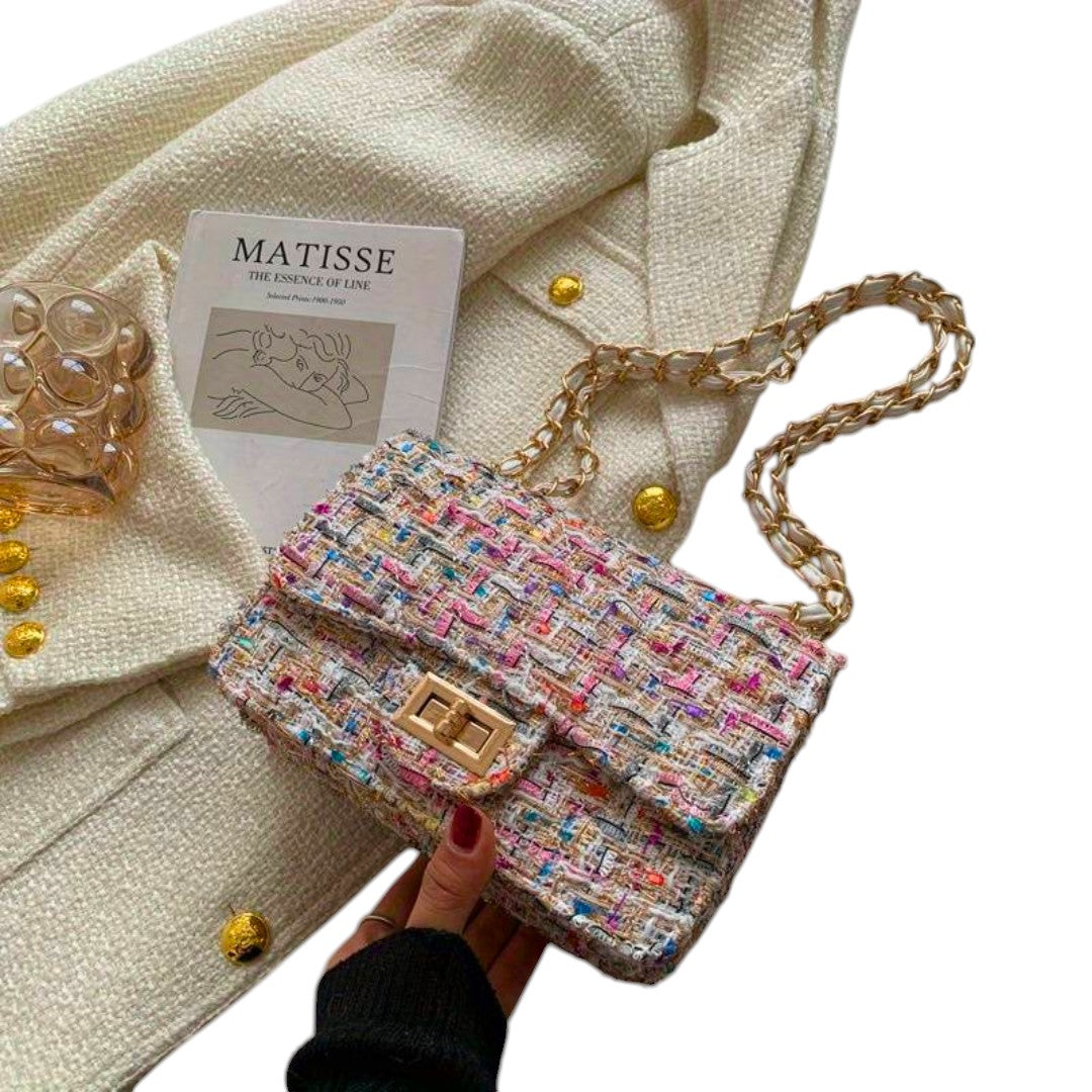 Vivienne Patterned Shoulder Bag