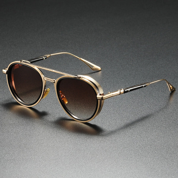 Éclat Round Gradient Sunglasses