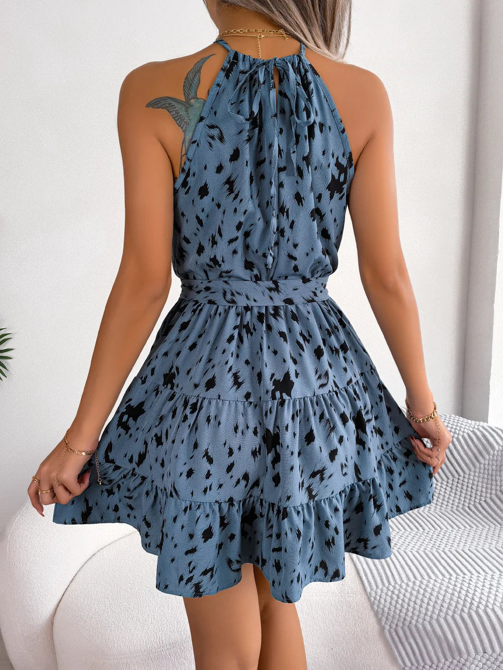 Sorento Halter Mini Dress