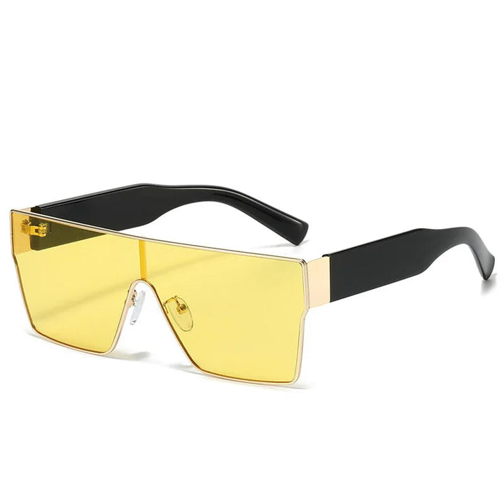 Vantage Oversized Shield Gradient Sunglasses