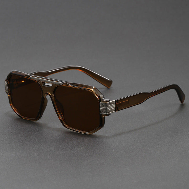 Ashford Square-Frame Acetate Sunglasses