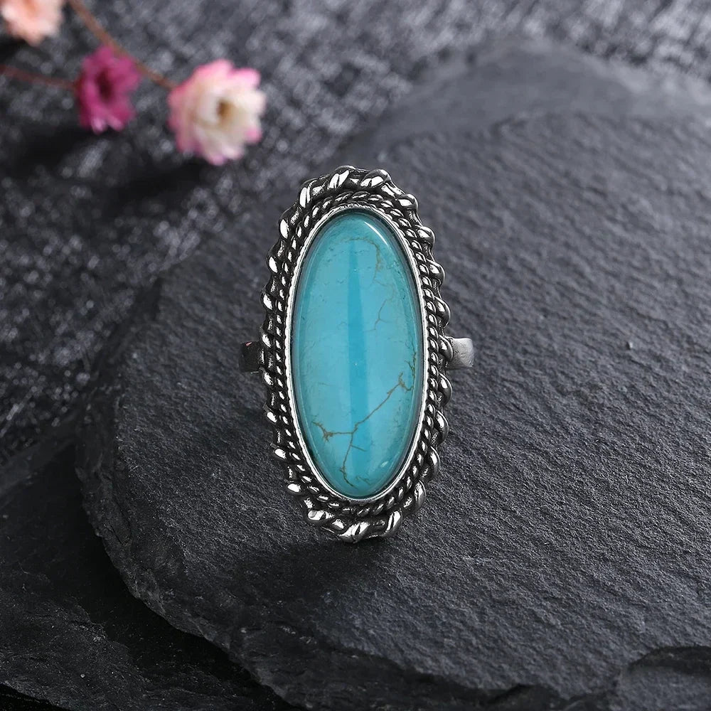 Azura Turquoise Stone Ring