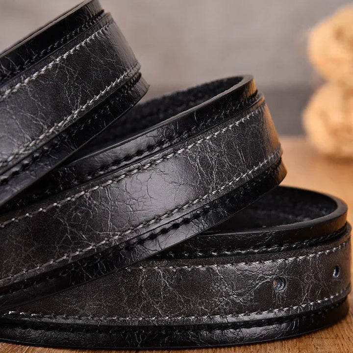 Dalton Two-Tone Buckle Belt