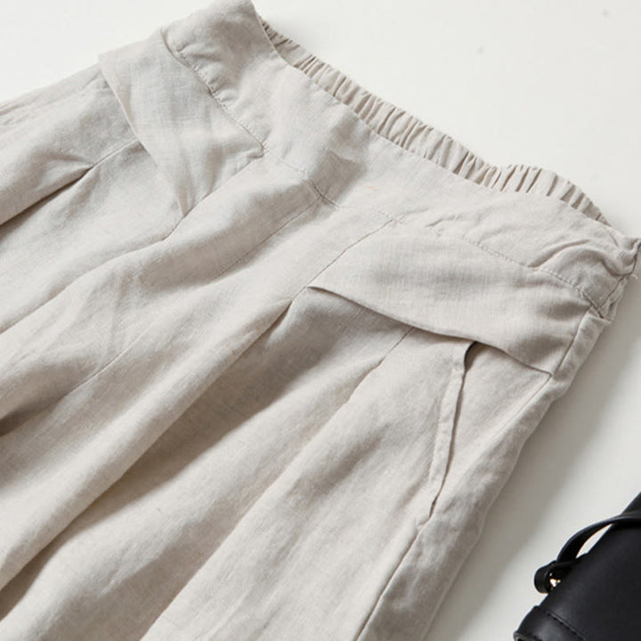 Bellamy High-Waist Wide-Leg Relaxed Pants