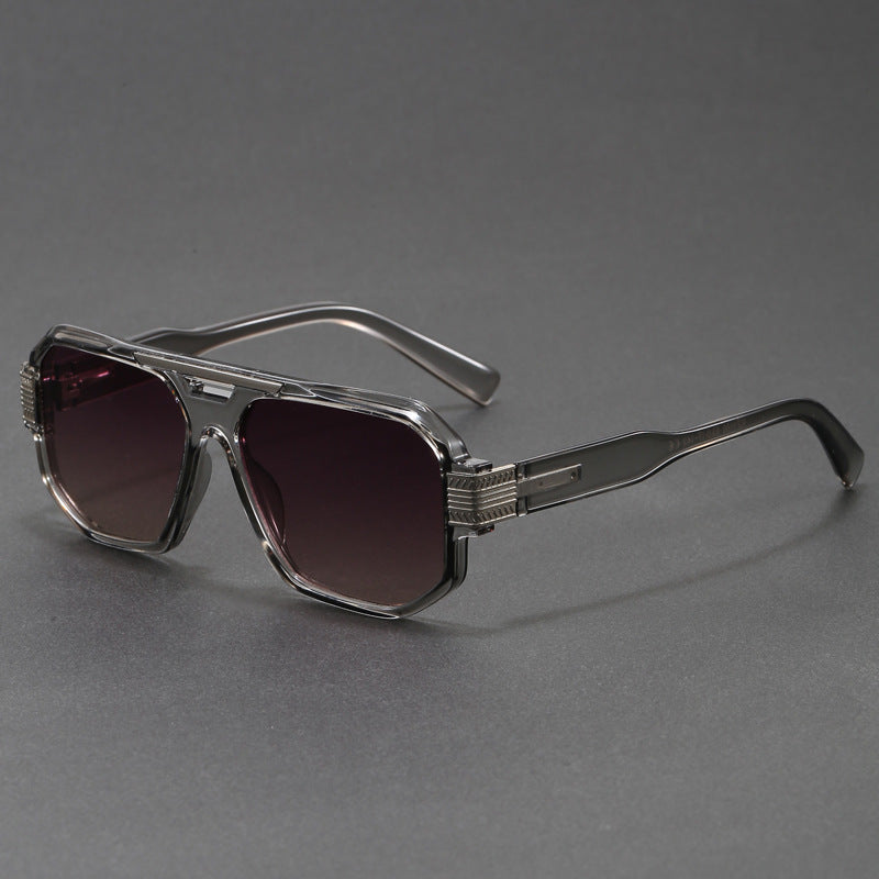 Ashford Square-Frame Acetate Sunglasses