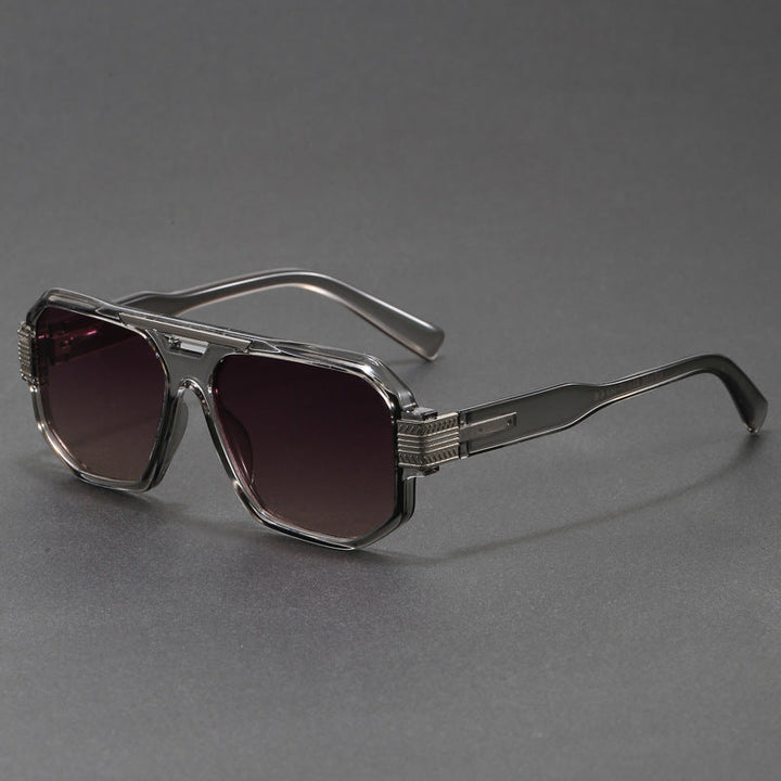 Ashford Square-Frame Acetate Sunglasses
