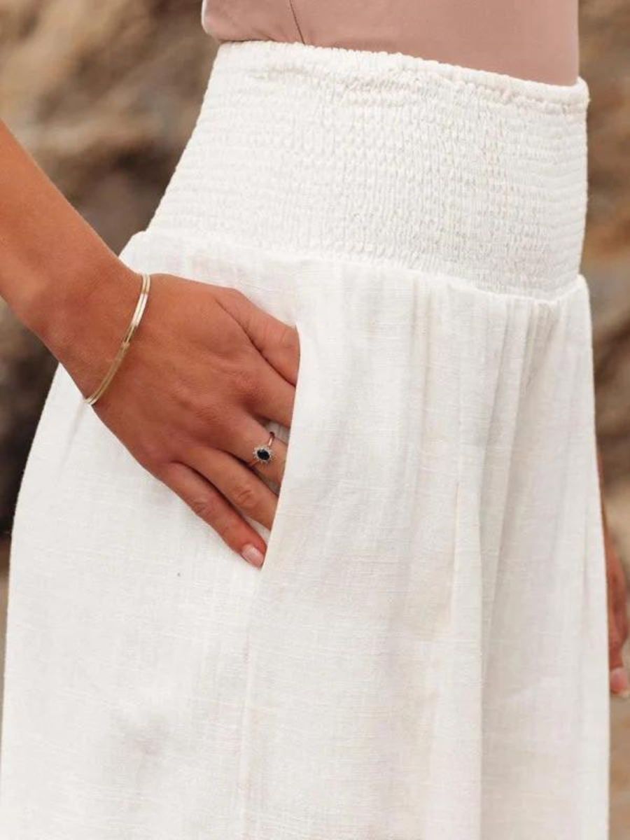 Havana Wide-Leg Beach Pants