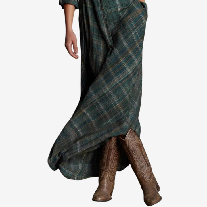 Elara Flowing Maxi Dress