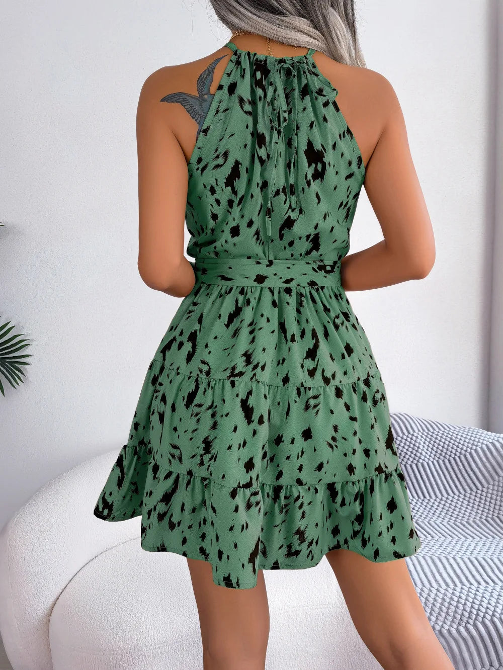 Sorento Halter Mini Dress