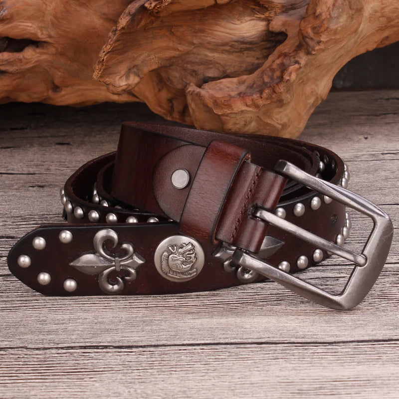 Ridgeway Top-Grain Leather Western Belt