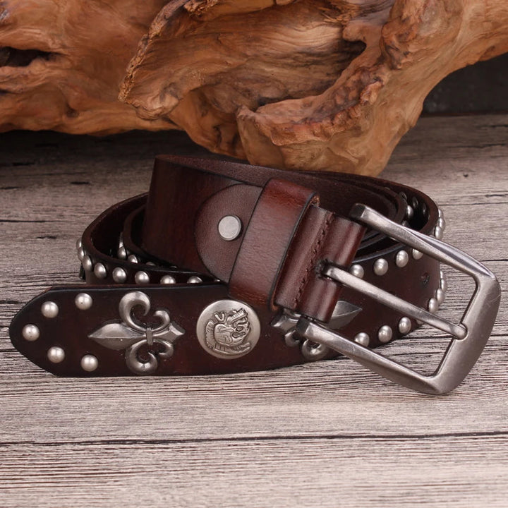 Ridgeway Top-Grain Leather Western Belt