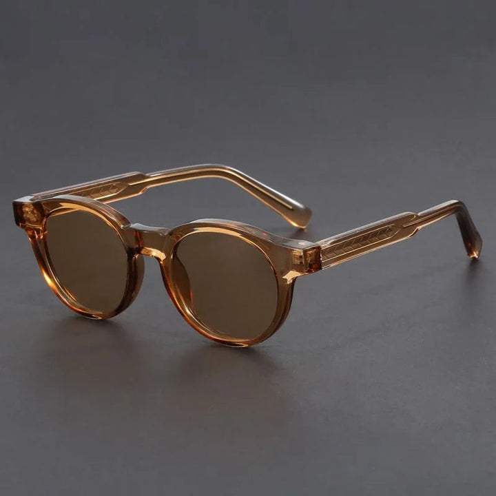 Hudson Retro Round UV Protection Sunglasses