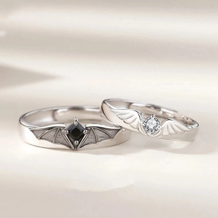 Celestial Adjustable Crystal Ring Set